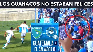 Así fue el partido de Guatemala vs El Salvador 4-0 Amistoso | No vas a creer lo que paso!