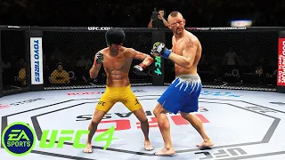 UFC4 Bruce Lee vs Chuck Liddell EA Sports UFC 4  Epic Fight