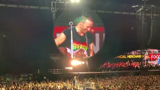 Chris Martin sings in Italian “ O Mia Bela Madunina” @ San Siro Stadium 25June2023