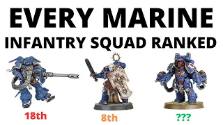 Every Space Marine Infantry Squad Ranked - Best Foot Troops in the Codex?