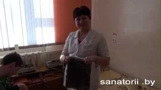 Санаторий Алеся - грязелечение: аппликации на стопы, Санатории Беларуси