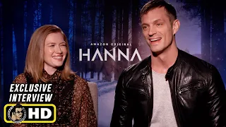 Joel Kinnaman and Mireille Enos Interview for Amazon's Hanna