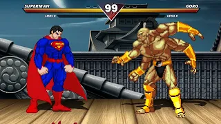 SUPERMAN vs GORO - HIGH LEVEL INSANE EPIC FIGHT!