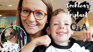 HEARING LOSS & COCHLEAR IMPLANT Q&A | WHY IS HARRY DEAF, WILL HE GO TO MAINSTREAM SCHOOL