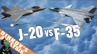 Is Chinese J-20 a better stealth fighter than F-35?