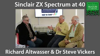Sinclair Spectrum at 40 | Richard Altwasser & Dr Steve Vickers