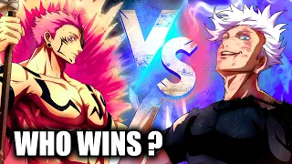 GOJO VS SUKUNA ; WITHOUT MAHORAGA 🤯, WHO WINS?  EXPLAINED IN HINDI