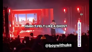Boywithuke - ghost ( live performance 2/11/24 unreleased song lyric video )