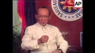 PHILIPPINES: PRESIDENT RAMOS ATTEMPT TO END CONSTITUTIONAL CRISIS