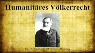 Humanitäres Völkerrecht