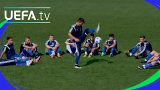 UEFA Youth League skills and tricks challenge