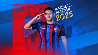 Barcelona new wonder striker Angel Alarcon. Angel Alarcon is destroying opponents.