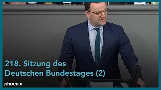 218. Sitzung des Deutschen Bundestages (Teil 2)