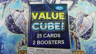 Yugioh VALUE CUBE OPENING! 25 Cards, 2 Booster, Starter Deck, 5 Foil Cards! (4K 60FPS)