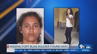 Missing Fort Bliss soldier found