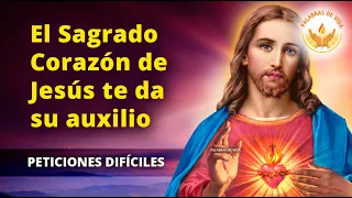 ORACIÓN SAGRADO CORAZÓN de JESÚS ❤️ llamada de AUXILIO para peticiones difíciles