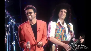 George Michael singing "39" at Freddie Mercury tribute concert.