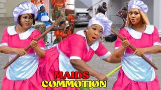 MAIDS COMMOTION (NEW TRENDING MOVIE) - UJU OKOLI & DESTINY ETIKO 2022 LATEST NIGERIAN MOVIE