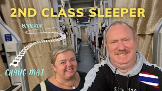 OVERNIGHT SLEEPER TRAIN (2nd Class - Bangkok to Chiang Mai) 2023