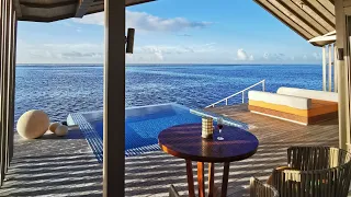 Club Med Finolhu Maldives, Room Sunrise Overwater Pool Villa, Roomtour @AllHotelReview