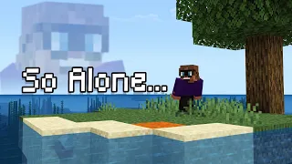 I Survived Minecraft's LONELIEST Challenge...