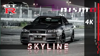 Nissan Skyline GTR R34 |edit 4k