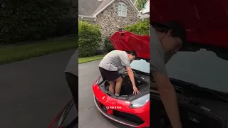 Why Lamborghini has no Extra Tyre?😰 #shorts #viral #youtubeshorts