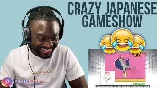 FUNNY CRAZY JAPANESE GAMESHOW (BRAIN WALL) REACTION!!