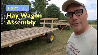 Building Hay Wagons Part II, Decks etc