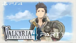 Valkyria Chronicles 4 #1. Operation Northern Cross [Japanese Dub]