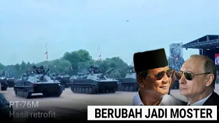 BERUBAH JADI MONSTER TANK AMFIBI PT-76 MILIK MARINIR BERLABEL PT-76M