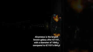 Fun Facts about Alcyoneus, the largest galaxy!!