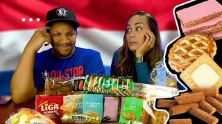 American Tries Dutch Snacks