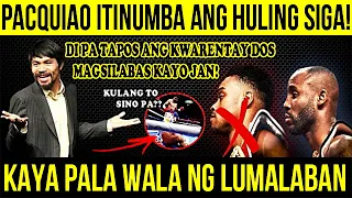 PINAKAMATAPANG ITINAOB NG MABILISAN ANO PA KAYA SA | MANNY PACQUIAO VS YORDENIS UGAS