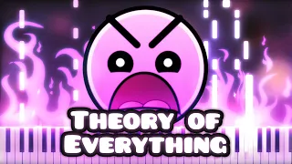 Piano Tutorial | DJ  Nate - Theory of Everything (Geometry Dash lvl 12)