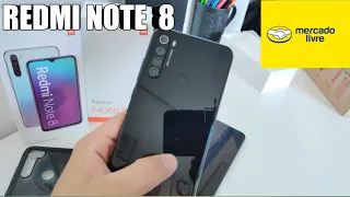 COMPREI O REDMI NOTE 8 NO MERCADO LIVRE OLHA COMO VEIO (UNBOXING)