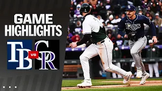 Rays vs. Rockies Game Highlights (4/6/24) | MLB Highlights