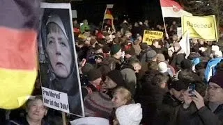 Pegida weekly protest march in Dresden cancelled after attack threat