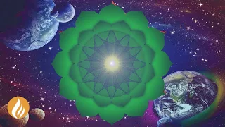 💚 Heart Chakra Healing Frequency Music 341 Hz 💚 Anahata Chakra Meditation Music