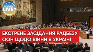 Екстрене засідання Радбезу ООН щодо гуманітарної ситуації в Україні