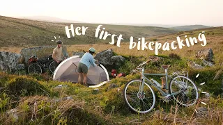 Her First Bikepacking Adventure - Wild Camping at Dartmoor