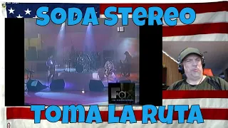 Soda Stereo - Toma la Ruta (Fax en Concierto 21.11.1992) - REACTION - awesome as usual!