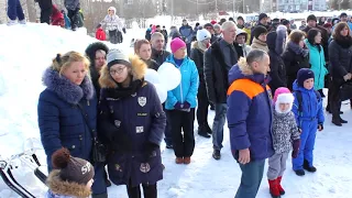 Акция памяти в Питкяранте, посвященная трагедии в Кемерово