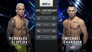 Майкл Чендлер vs Чарльз Оливейра | Полный бой UFC262