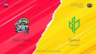 [RU] Spirit vs Sprout | Смотрим, ставим.