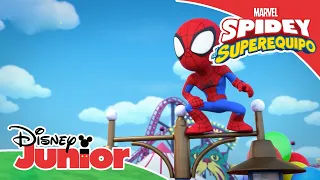 Marvel Spidey y su Superequipo: Demostración de fuerza | Disney Junior Oficial