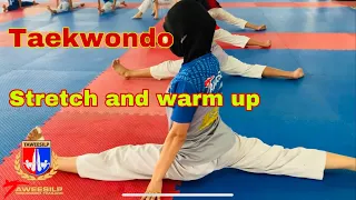 Stretch and warm up