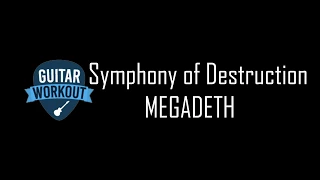 Symphony Of Destruction - Megadeth - Guitar Karaoke