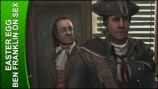 Assassin's Creed 3 Easter Egg - Ben Franklin Talks Sex