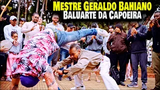 Roda de Capoeira na Praça da República 27 de Agosto de 2023 São Paulo Brasil - Mestres Ananias, Joel